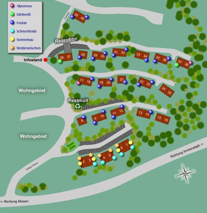 Ferienwohnung Sonnentau Im Feriendorf Sonnenhang Im Allgaeu Missen-Wilhams Luaran gambar
